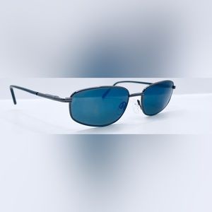 Reptile Cobra Gunmetal Oval Sunglasses Frames Only